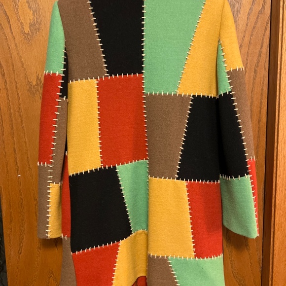 Miu Miu patchwork coat size 38 - Picture 3 of 10